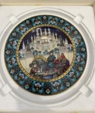 COLLECTIBLE CERAMIC PLATE - IN ORIGINAL BOX WITH PAPERS