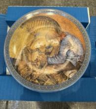 COLLECTIBLE CERAMIC PLATE - IN ORIGINAL BOX WITH PAPERS