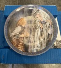 COLLECTIBLE CERAMIC PLATE - IN ORIGINAL BOX WITH PAPERS