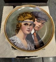 COLLECTIBLE CERAMIC PLATE - IN ORIGINAL BOX WITH PAPERS