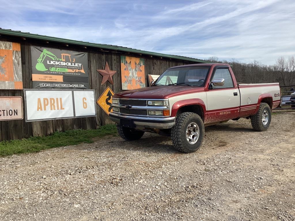 1991 CHEVROLET 2500 SINGLE CAB