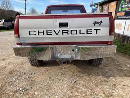 1991 CHEVROLET 2500 SINGLE CAB