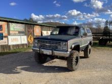 1986 CHEVY K5 SUV