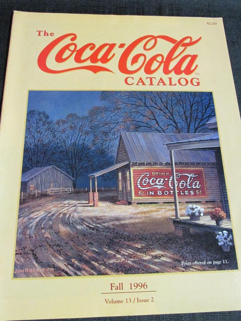 (5) Assorted Coca-Cola Catalogs