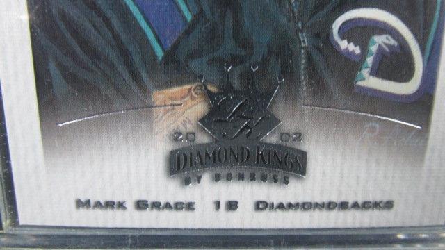 Mark Grace Don Russ Crowning Moment 79 Baseball Card 2002