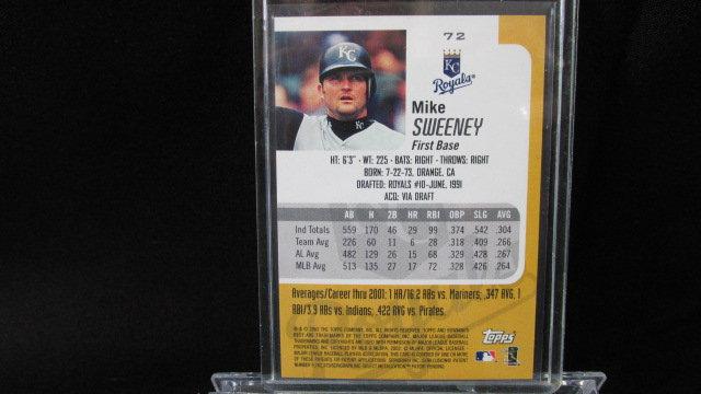 Mike Sweeney Bowman's Best 2002 Baseball Card