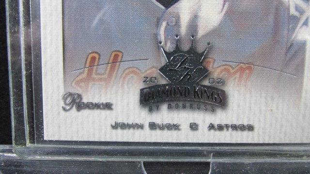 John Buck Don Russ Crowning Moment 108 Baseball Card 2002