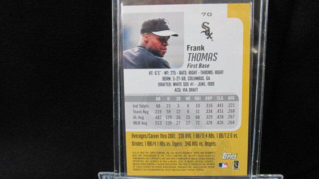 Frank Thomas Bowman's Best Baseball Card 70, 2002