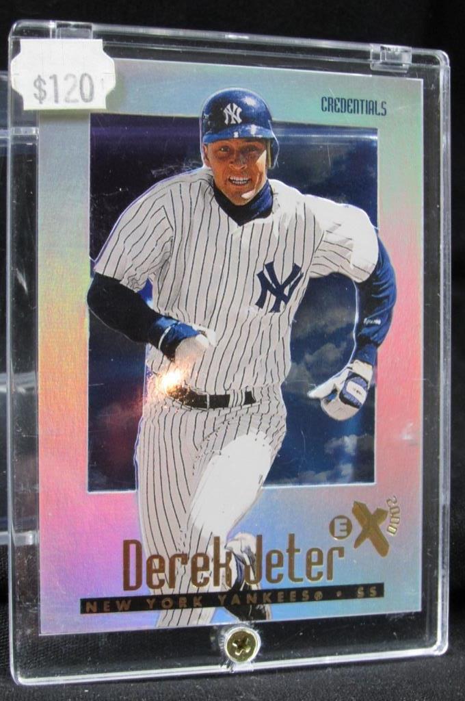 Derek Jeter SS E X 2000 Baseball Card 33, Number 235/299, 1997