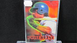 Mike Piazza Power LIn e Flair 1996 Baseball Cards