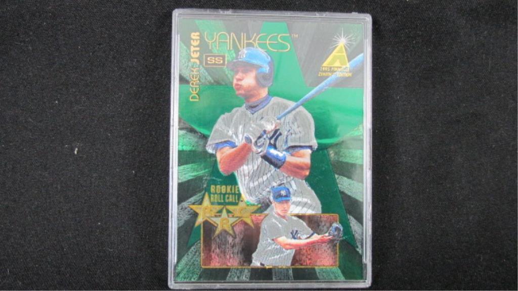 Derek Jeter SS Pinnacle Zenith Edition 1995 Baseball Cards