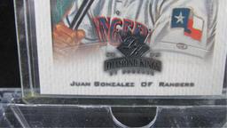 Juan Gonzalez Don Russ Crowning Moment 2002 Baseball Card
