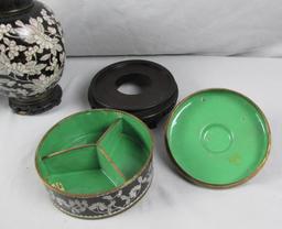 (3) Cloisonne Oriental Containers - Zone: LR