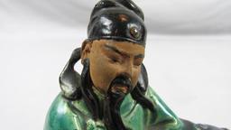 Asian Man With Vase Mudmen Figurine - BR2