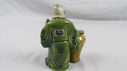 Elderly Man With Vase Mudmen Figurine - BR2