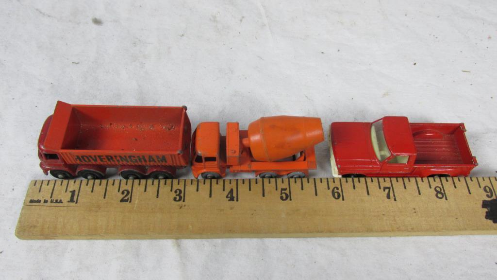 (3) Lesney Toy Trucks - P