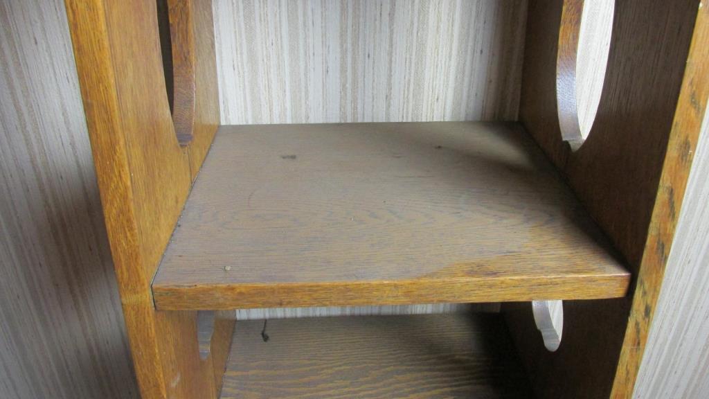 5-Shelf Oak Bookcase - BR2