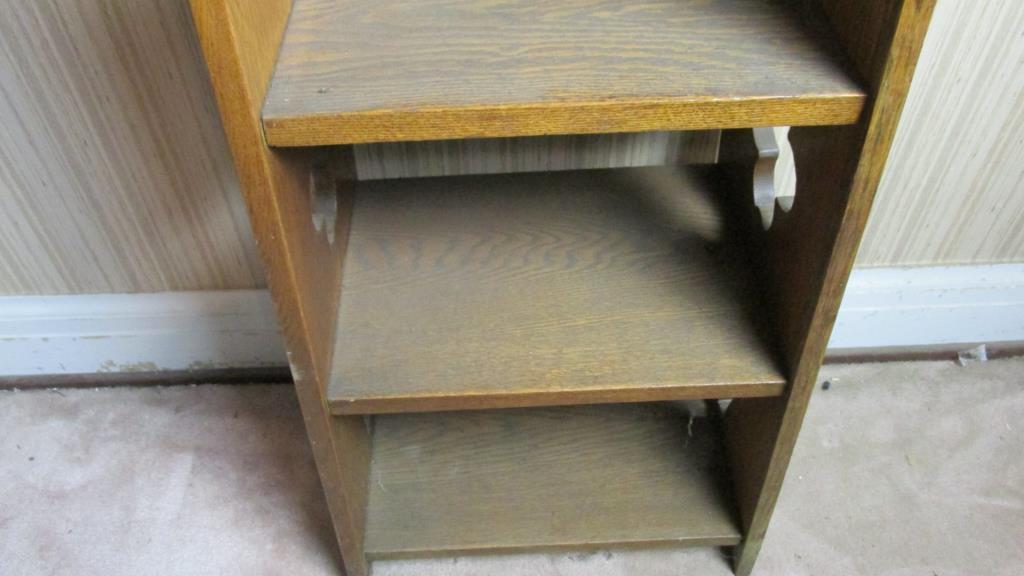 5-Shelf Oak Bookcase - BR2