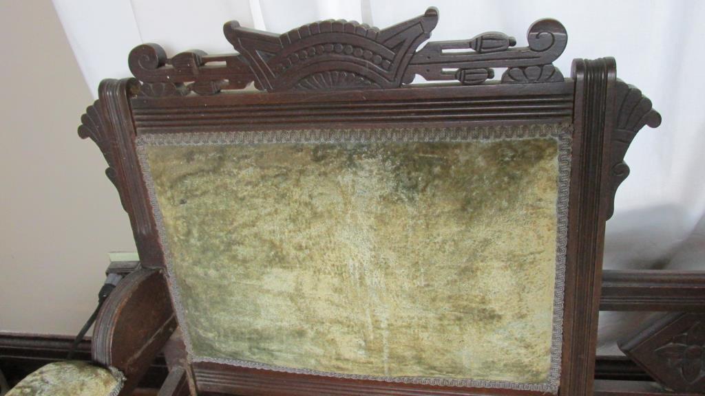 Antique One Arm Settee - BR4