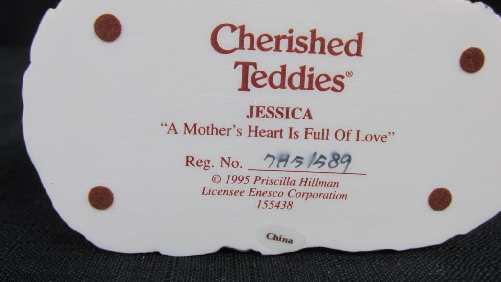 (5) Cherished Teddies Figurines By Priscilla Hillman - DR