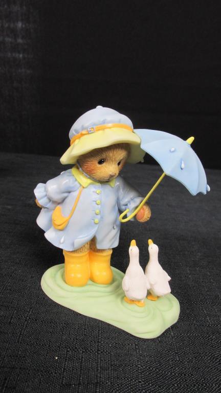 (5) Cherished Teddies Figurines By Priscilla Hillman - DR