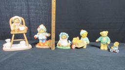 (5) Cherished Teddies Figurines By Priscilla Hillman - DR