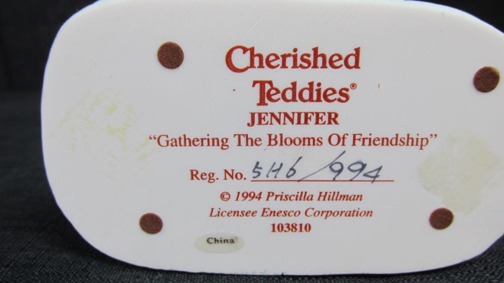 (6) Cherished Teddies Figurines By Priscilla Hillman - DR