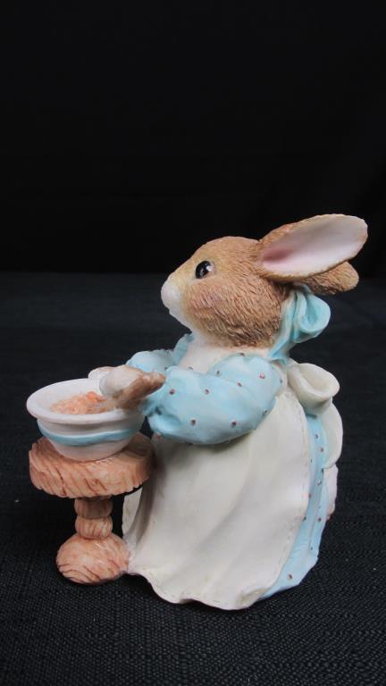 (10) My Blushing Bunnies Figurines By Priscilla Hillman - DR