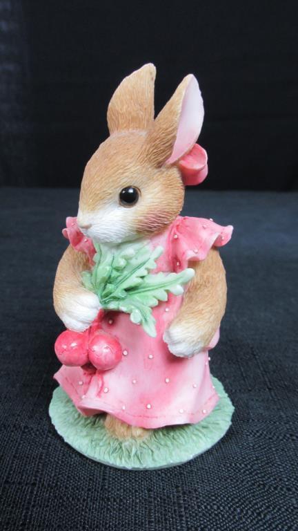 (10) My Blushing Bunnies Figurines By Priscilla Hillman - DR