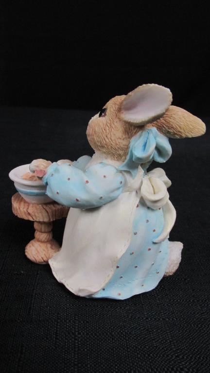 (10) My Blushing Bunnies Figurines By Priscilla Hillman - DR