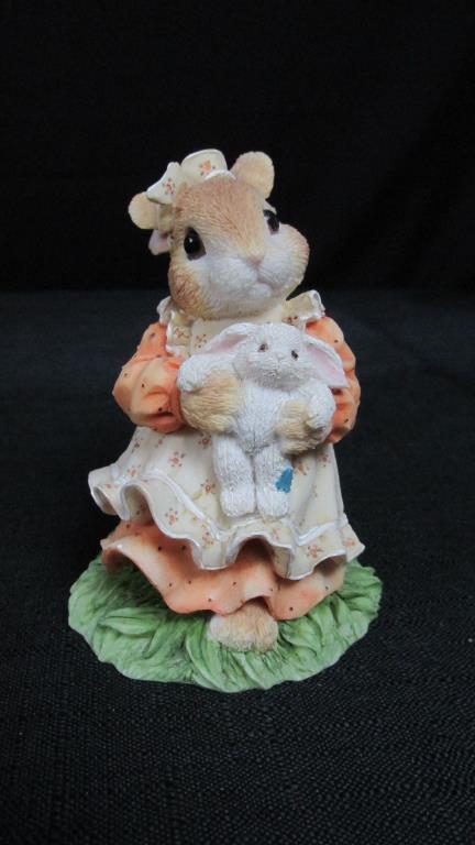 (10) My Blushing Bunnies Figurines By Priscilla Hillman - DR