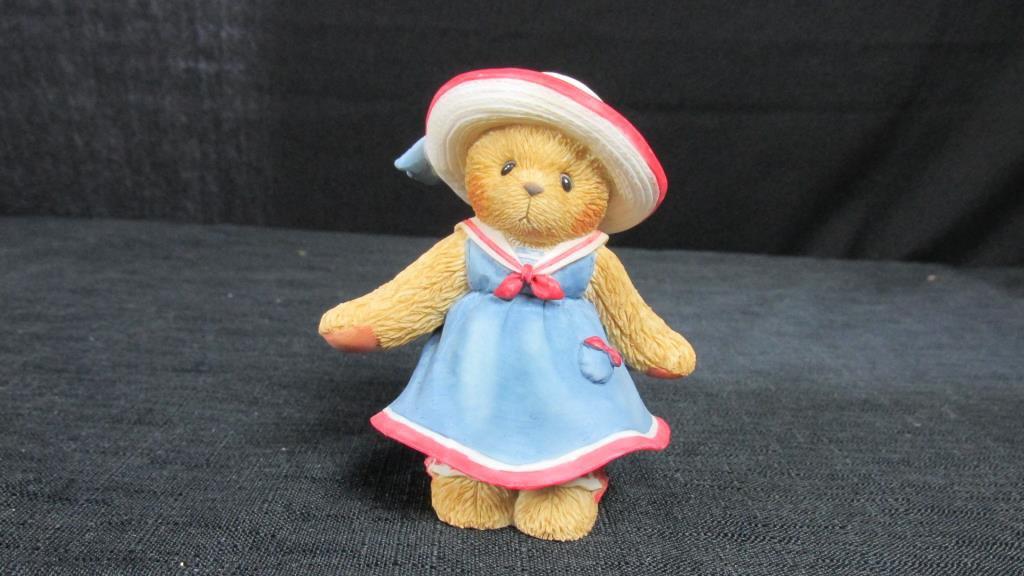 (5) Cherished Teddies Figurines By Priscilla Hillman - DR