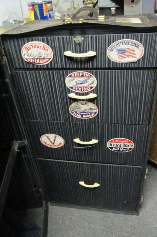 Vintage Military Trunk