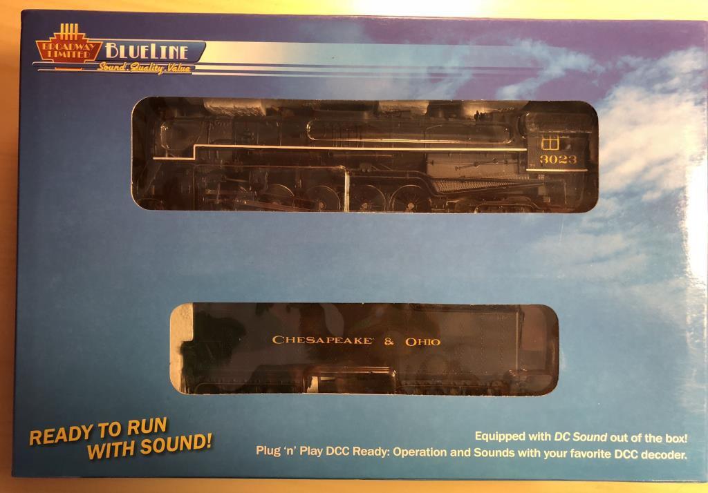 HO Scale BlueLine Steam Engine & Coal Car