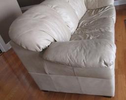 Tan Leather Couch