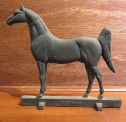 Cast Iron Horse Door Stop - LR