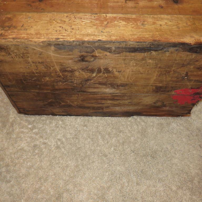 Wood Antique Tool Chest - LR