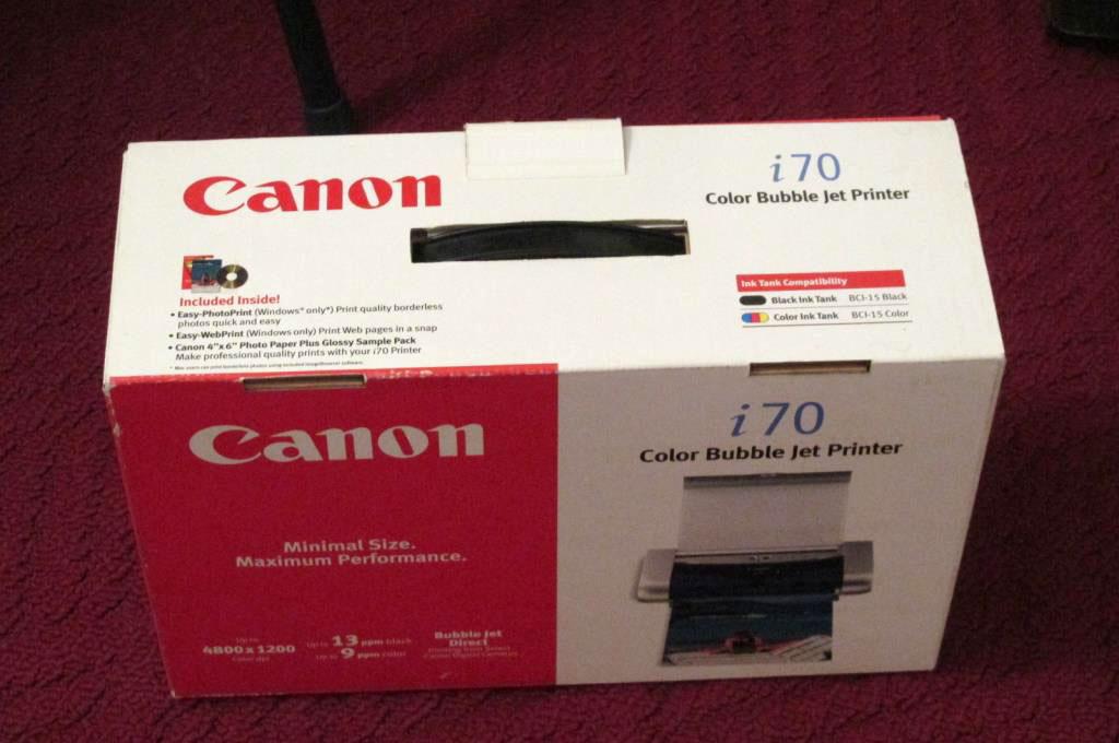 Canon I70 Color Bubble Jet Printer