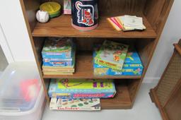 Shelf With Games, Side Table