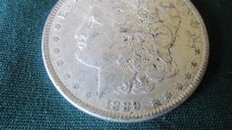 1889 Morgan Silver Dollar - M