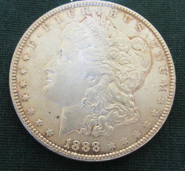 1888 Morgan Silver Dollar - M