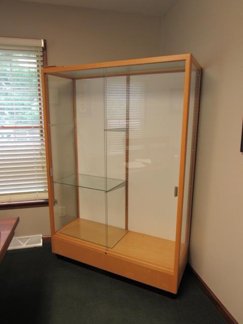 Large Glass Display Cabinet - W