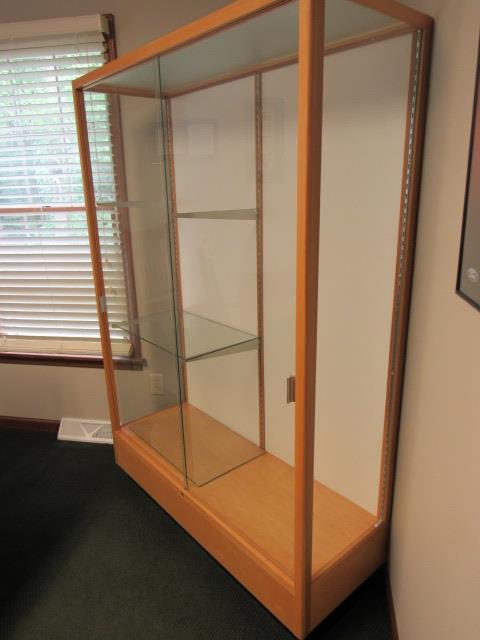 Large Glass Display Cabinet - W