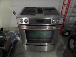 Jenn-Air Stainless Steel Downdraft Electric Range Oven - C