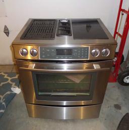 Jenn-Air Stainless Steel Downdraft Electric Range Oven - C