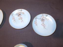 Set Of (8) Hand Painted Japan Ceramic China - W