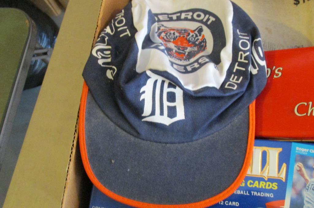 Classic Detroit Lions, Tigers Ball Cap, & Misc.  - G