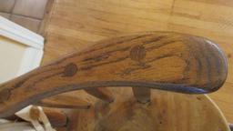 Handmade Oak & Maple Chair - DR