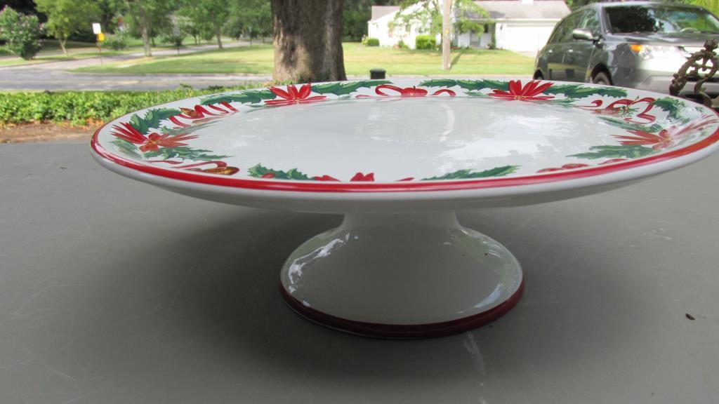 Tiffany & Co. Christmas Cake Stand - G