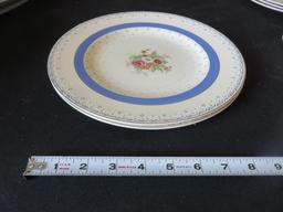 (6) Woods Burslem England Selston China Plates - DR